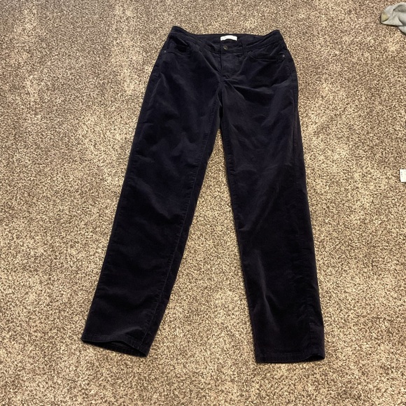 croft & barrow Pants - Croft & Barrow Navy Corduroy Pants